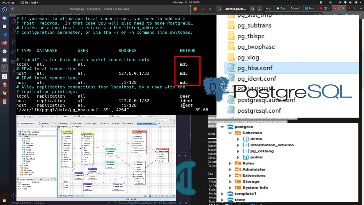 Habilitando o Acesso Remoto no PostgreSQL